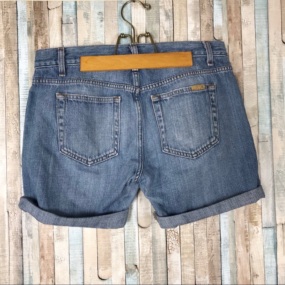Joes‎ Jeans 28 Cut Off Roll Up Cuff Shorts Denim